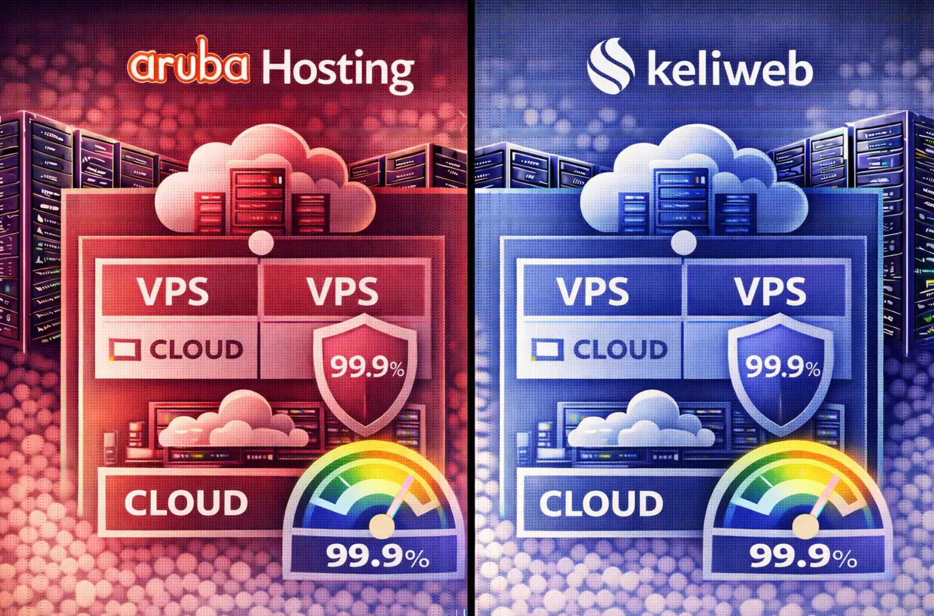 Confronto tra Aruba Hosting e Keliweb per cloud e VPS