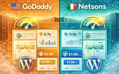 GoDaddy vs Netsons: Qual è Meglio nel 2026 tra Hosting Internazionale e Italiano?