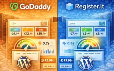 GoDaddy vs Register.it: Qual è Meglio nel 2026 per Domini e Hosting?