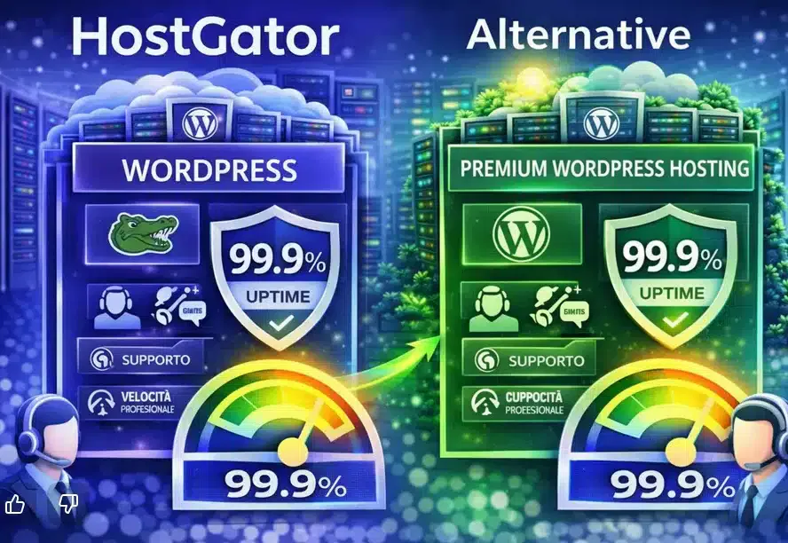Alternativa valida a HostGator per hosting internazionale