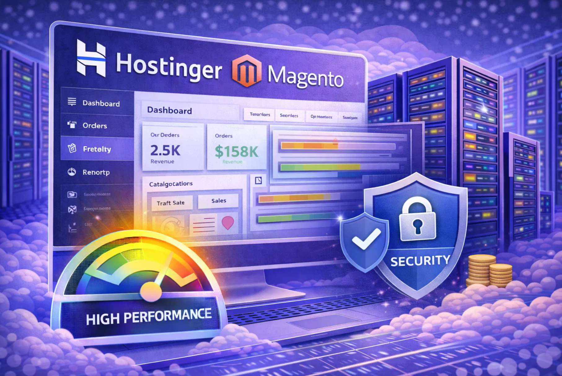 Hosting Hostinger per Magento con focus su server e velocità