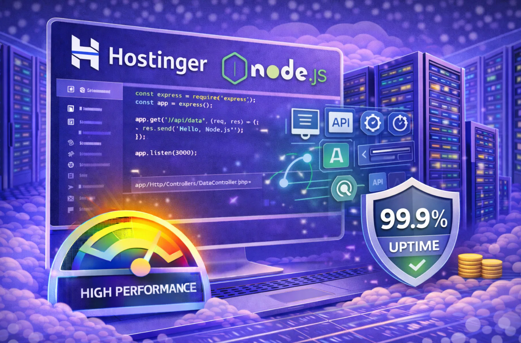 Hosting Hostinger per applicazioni Node.js
