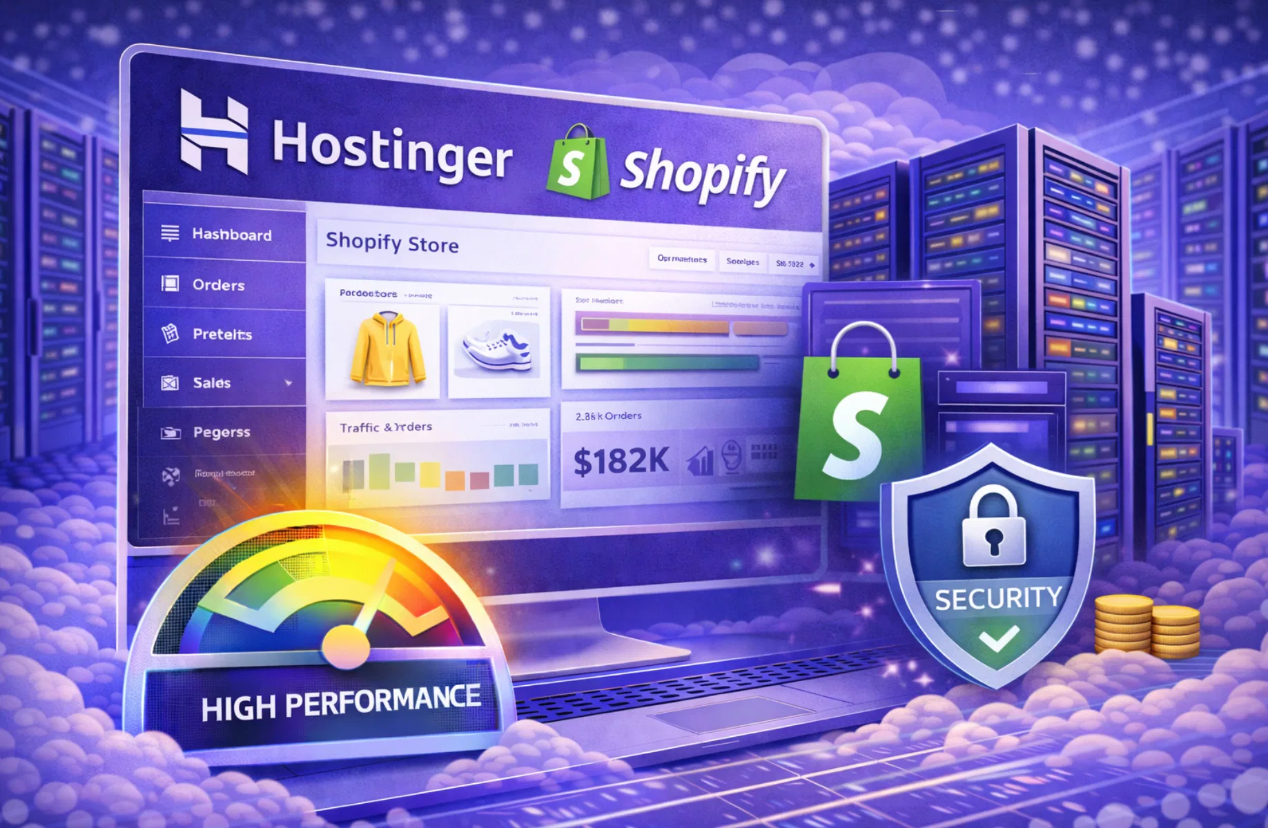 Integrazione Hostinger e Shopify per ecommerce performante