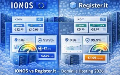 IONOS vs Register.it: Qual è Meglio nel 2026 per Domini e Hosting Web?