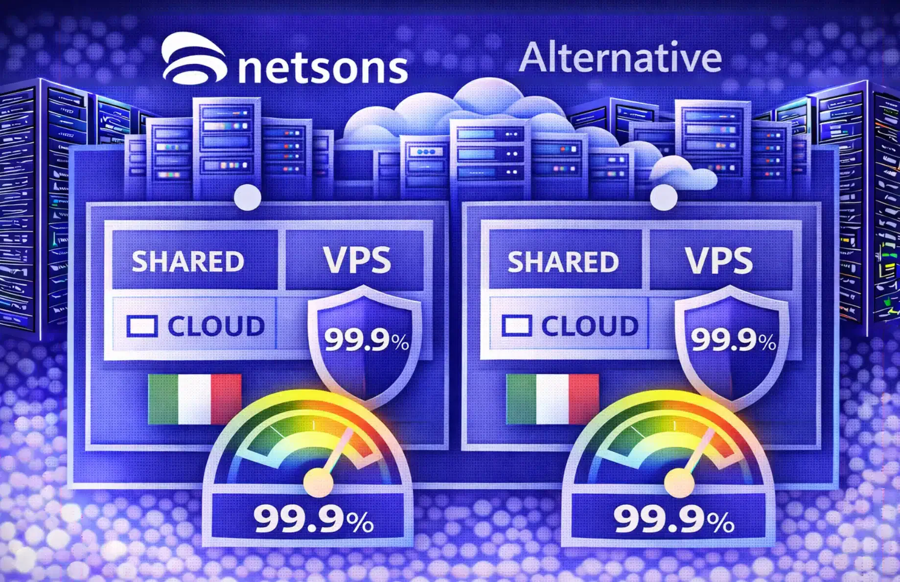 Alternativa valida a Netsons per hosting italiano
