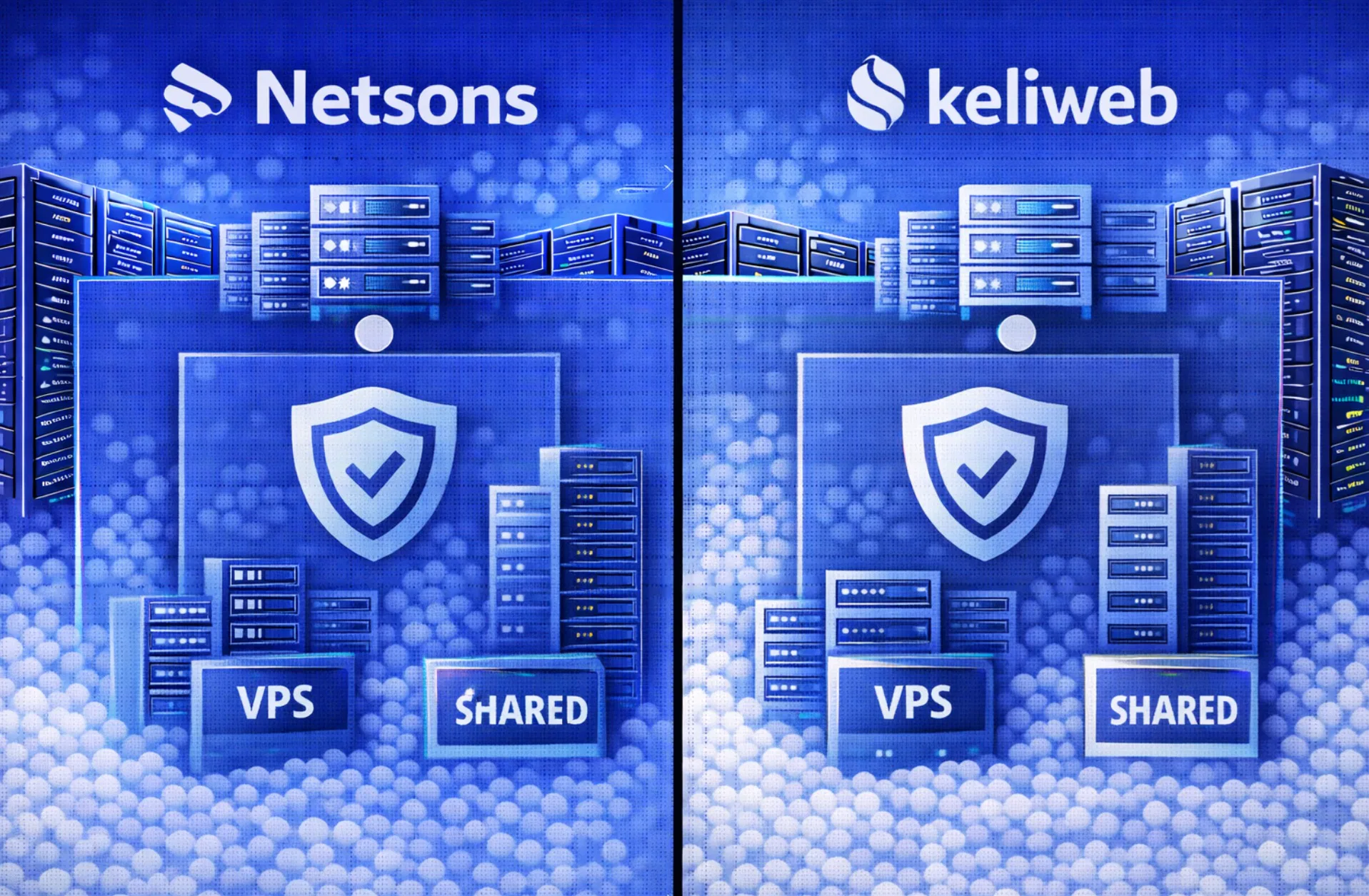 Confronto Netsons e Keliweb per hosting e VPS