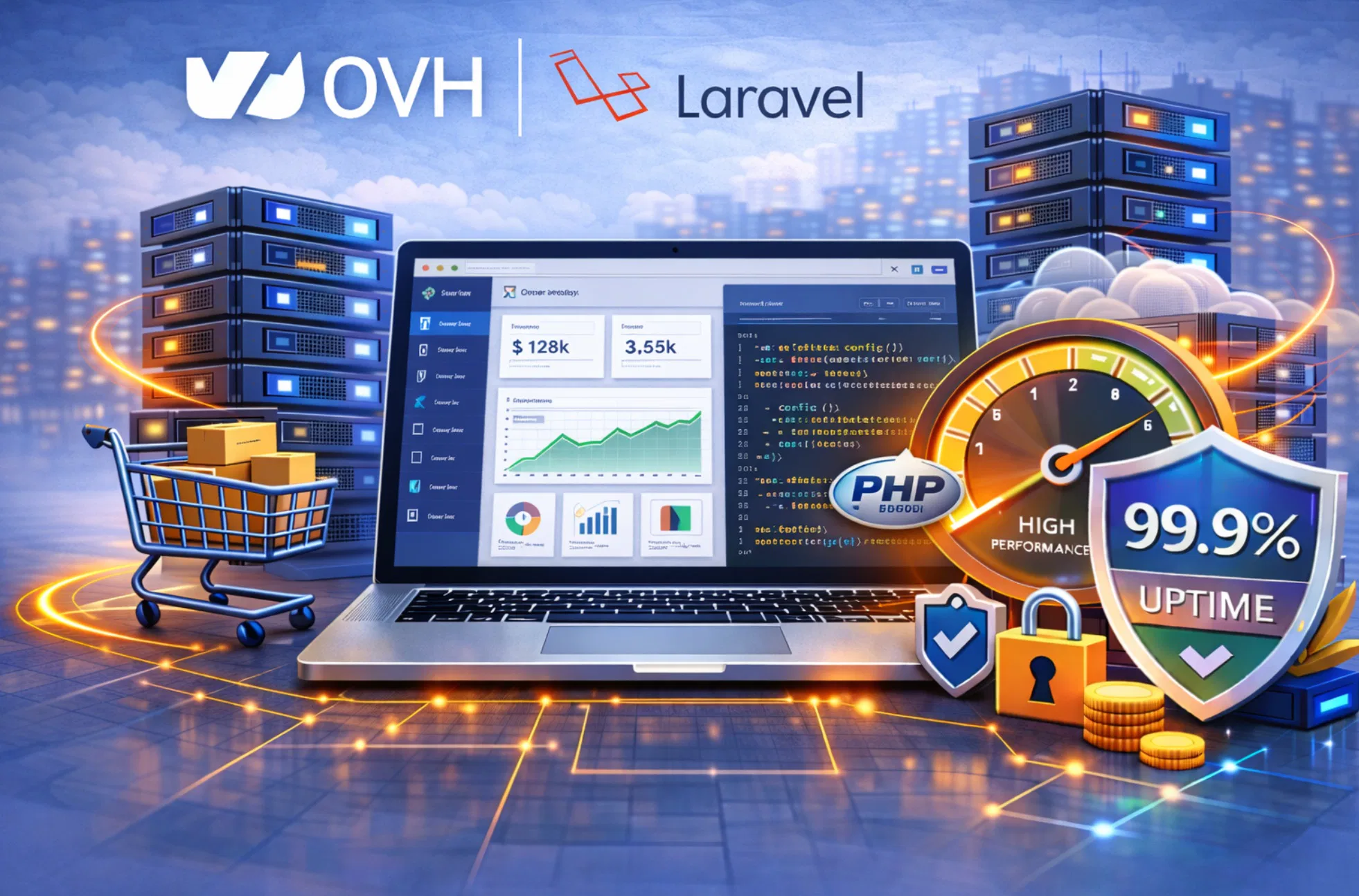 Hosting OVH per applicazioni Laravel e sviluppo PHP