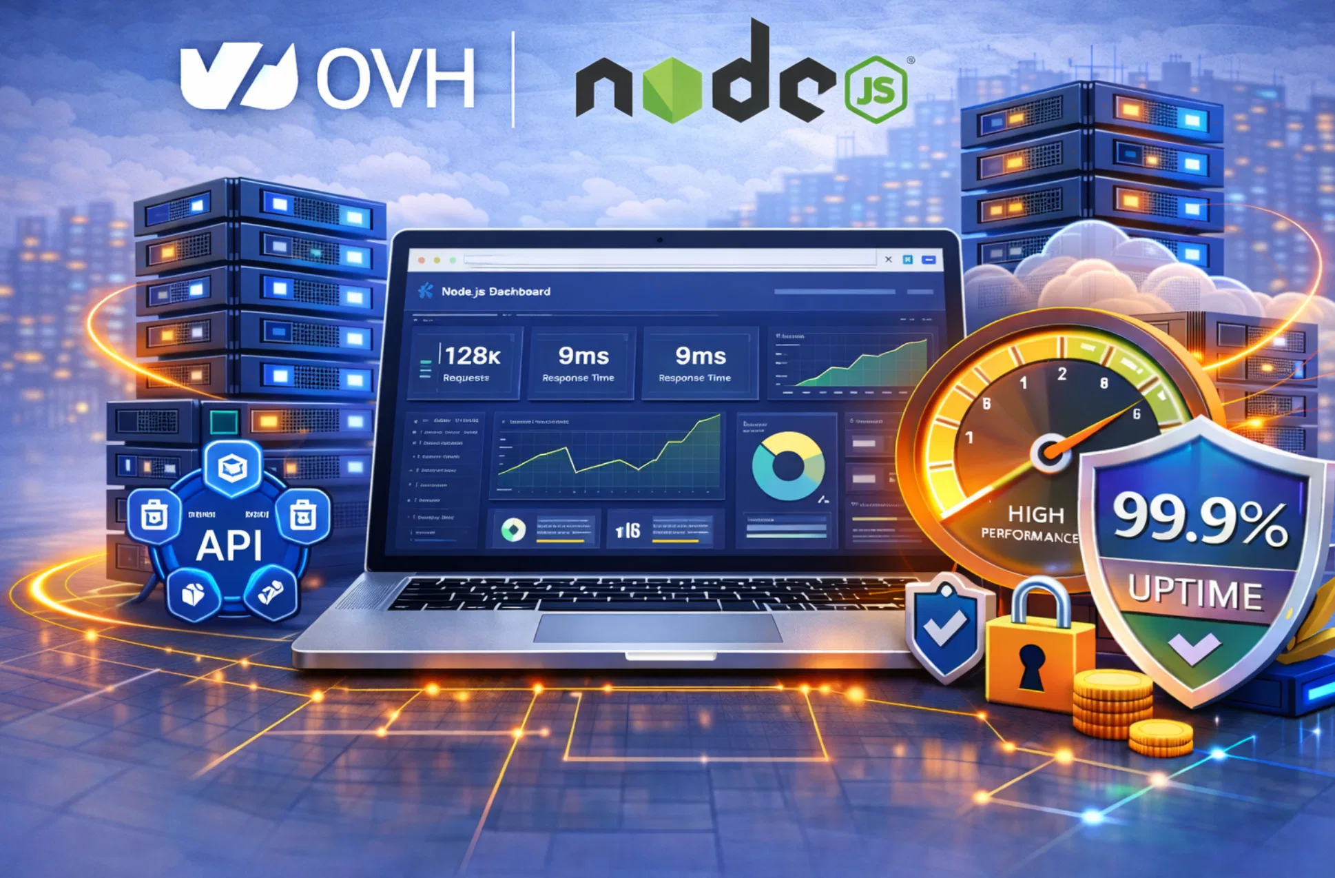 Hosting OVH per applicazioni Node.js e API moderne