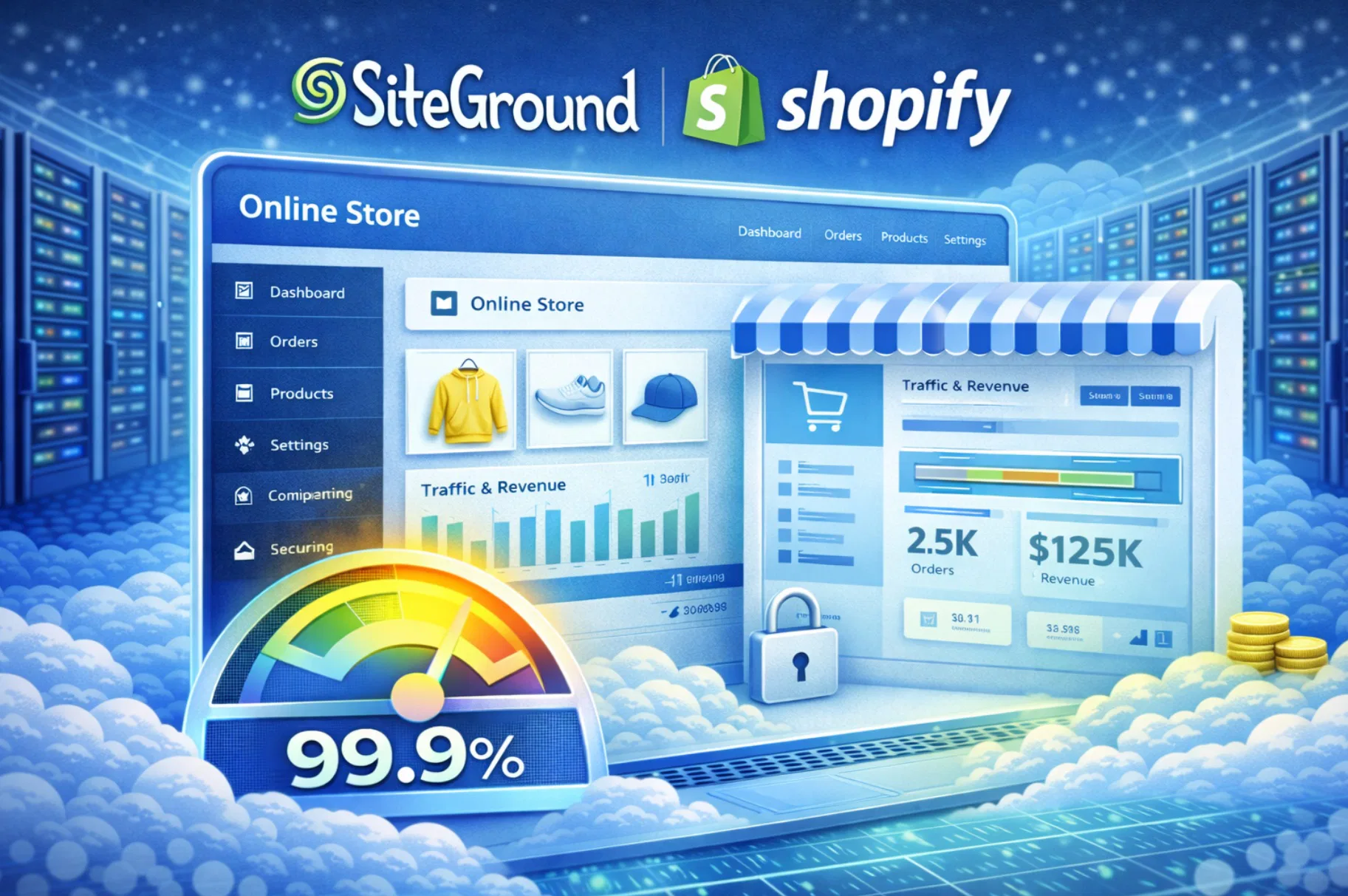 Integrazione tra SiteGround e Shopify per ecommerce online