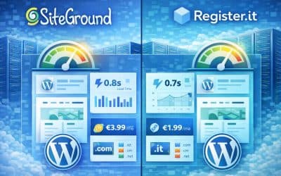 SiteGround vs Register.it: Qual è Meglio per Hosting e Domini nel 2026?