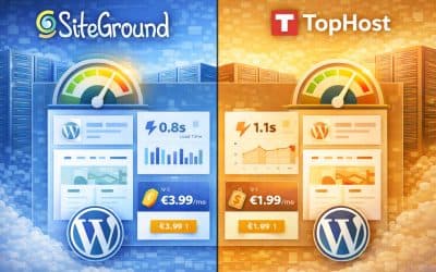 SiteGround vs TopHost: Qual è Meglio? Hosting Premium o Economico a Confronto