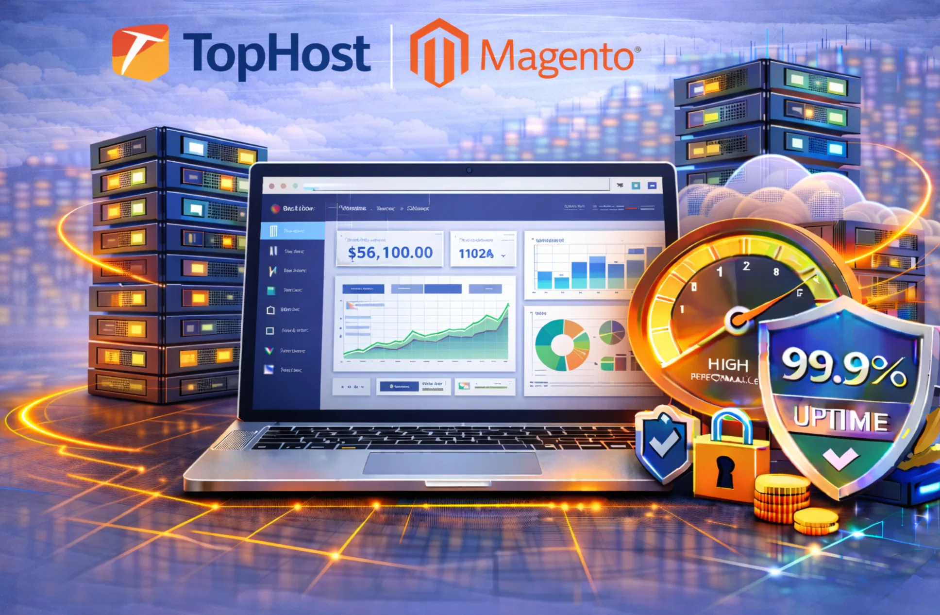 Hosting TopHost per Magento con focus su server e velocità