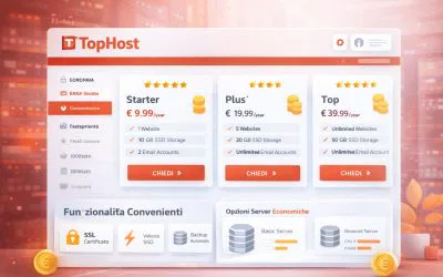 TopHost Recensione 2026: Hosting Economico Italiano Affidabile? Opinioni Positive, Negative e Test