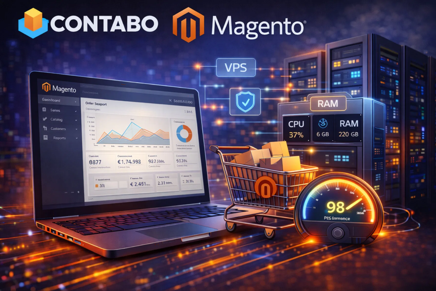 Contabo Magento: VPS Economici per Ecommerce Complessi?