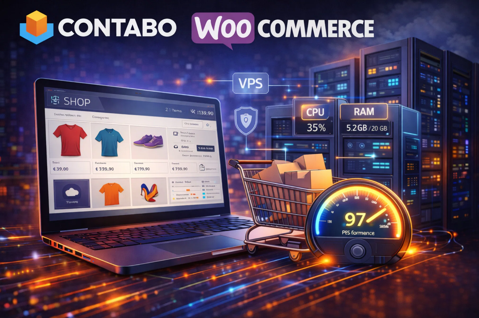 Contabo WooCommerce: VPS Economici per Ecommerce ad Alto Traffico?
