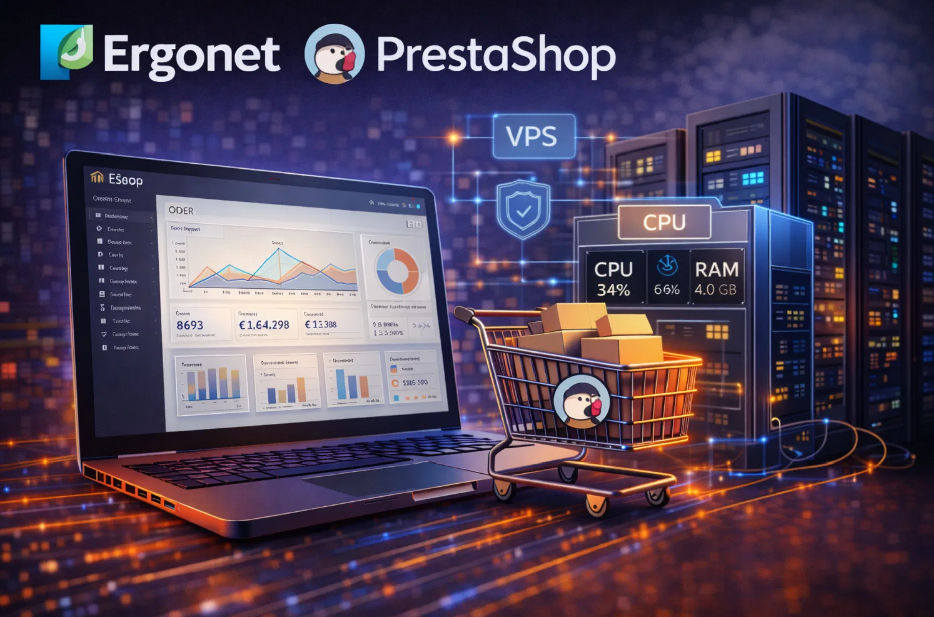 Ergonet PrestaShop: Hosting Adeguato per Negozi Online?