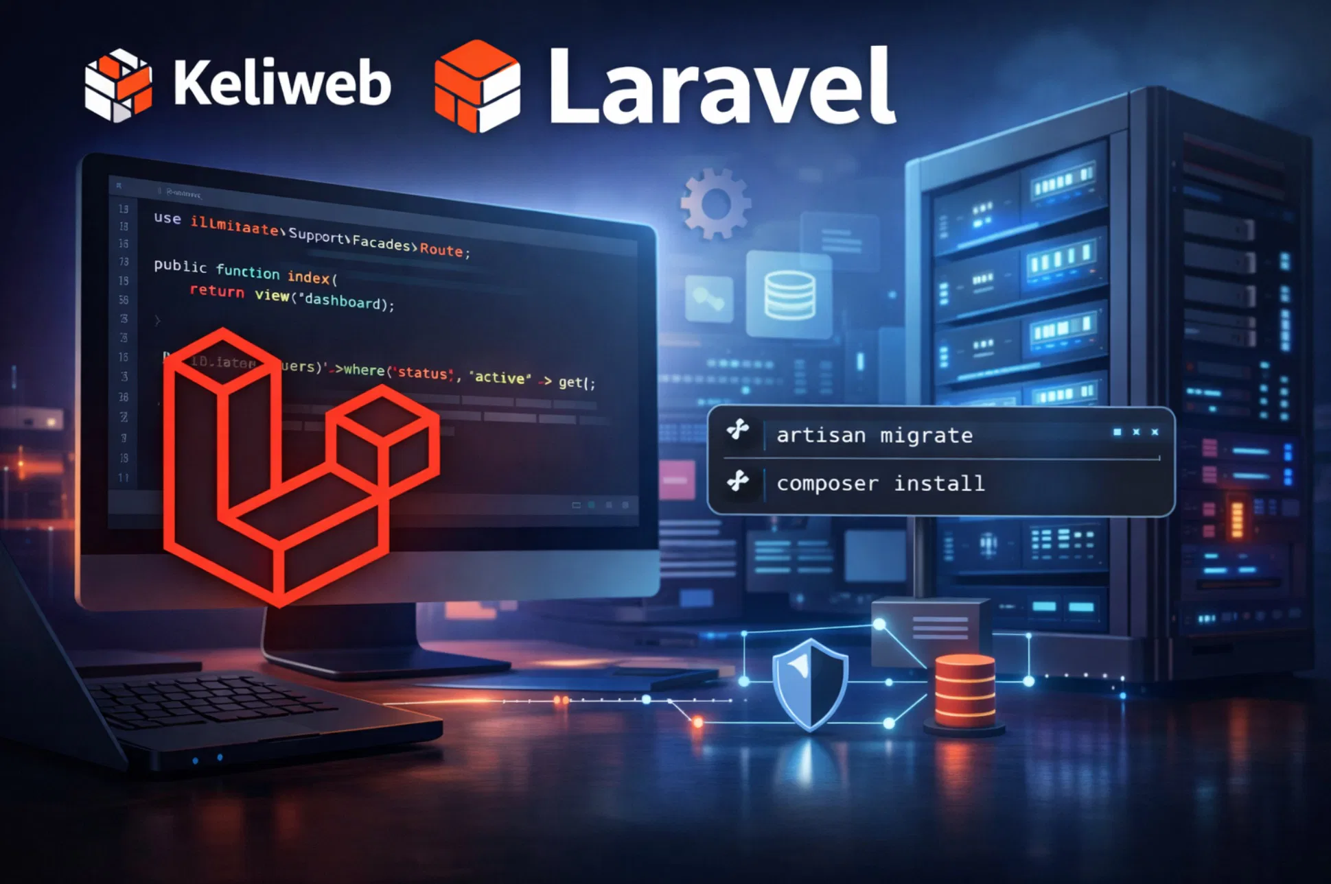 Hosting Keliweb per applicazioni Laravel e sviluppo PHP
