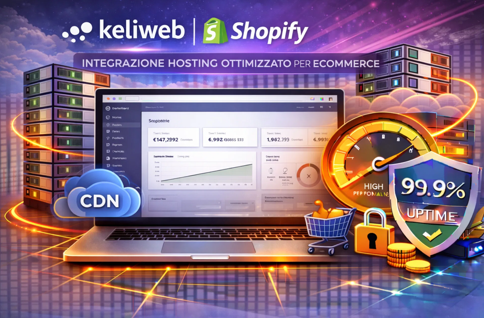 Integrazione Keliweb e Shopify per ecommerce online