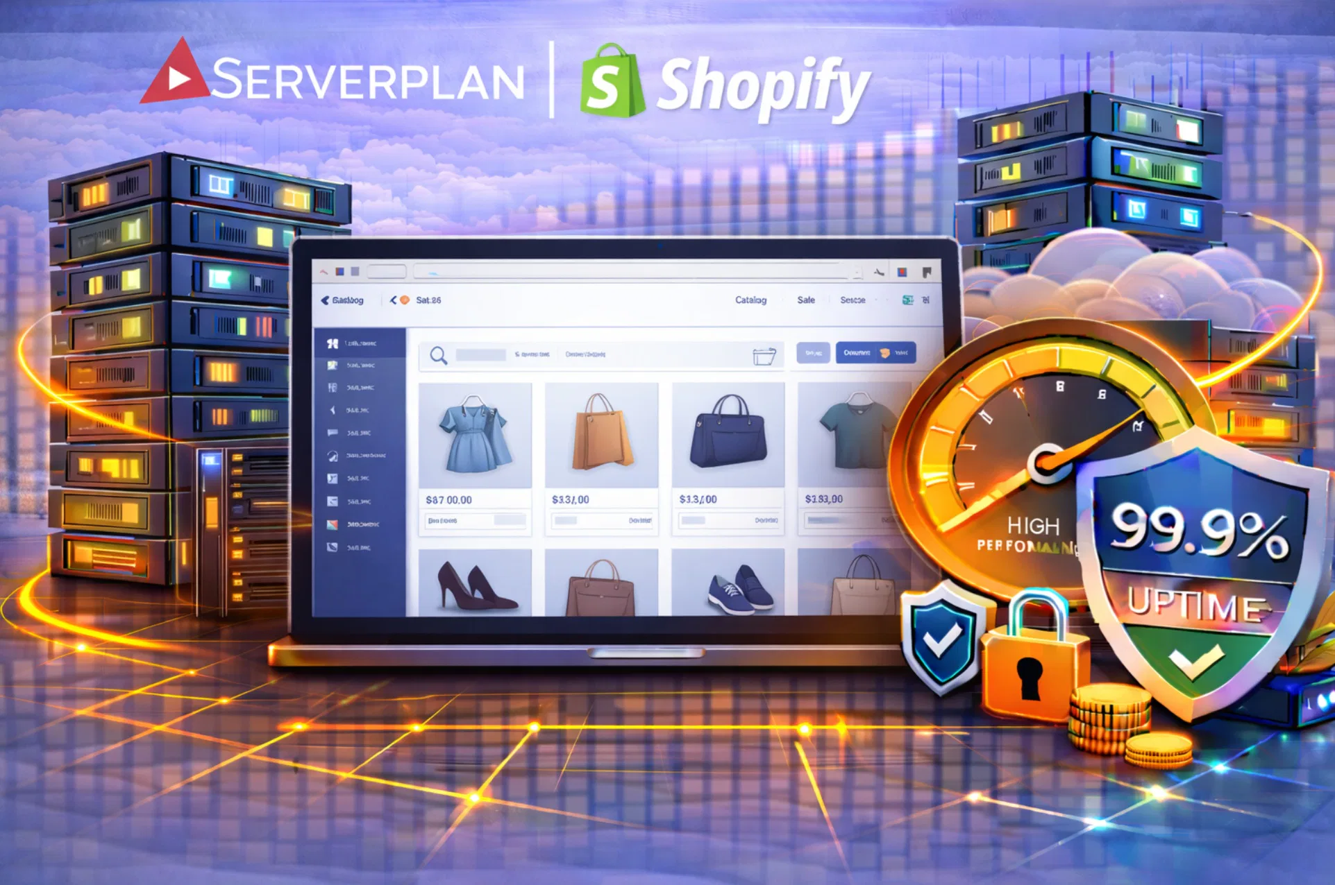Integrazione Serverplan e Shopify per ecommerce online