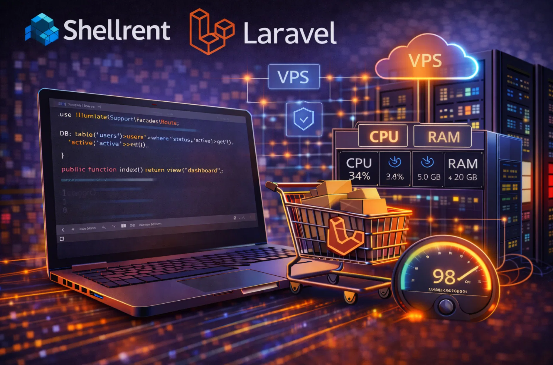 Shellrent Laravel: Hosting Valido per Applicazioni PHP Moderne?