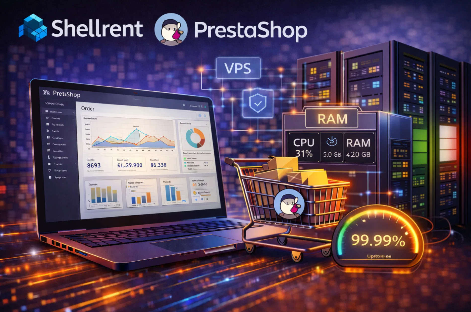 Shellrent PrestaShop: Hosting Adeguato per Negozi Online?