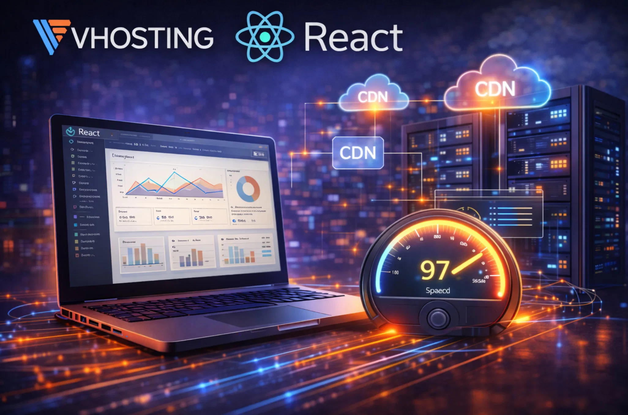 VHosting React: Hosting Ottimizzato per Frontend Moderni e SPA?