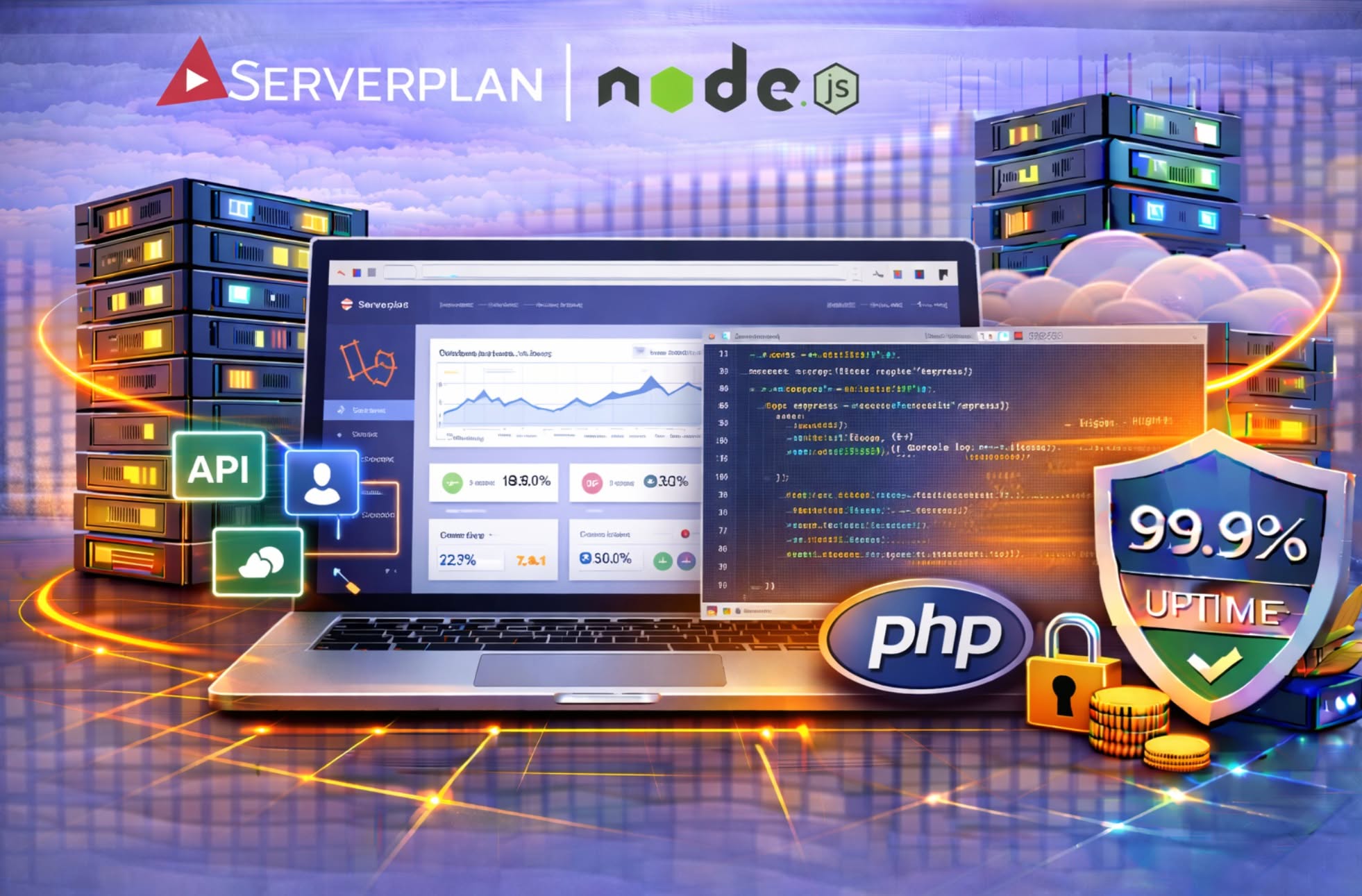 Serverplan Node.js: Hosting Scalabile per Backend Moderni e API